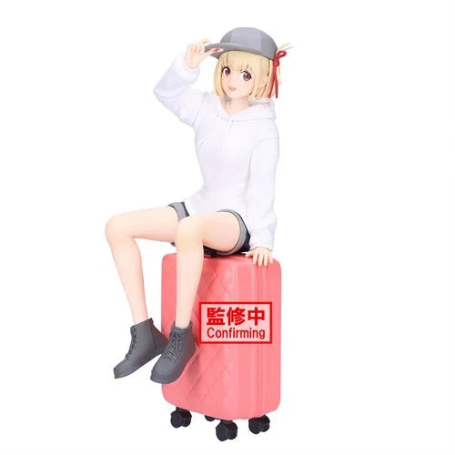 BANPRESTO Lycoris Recoil Chisato Nishikigi on Suitcase Statue
